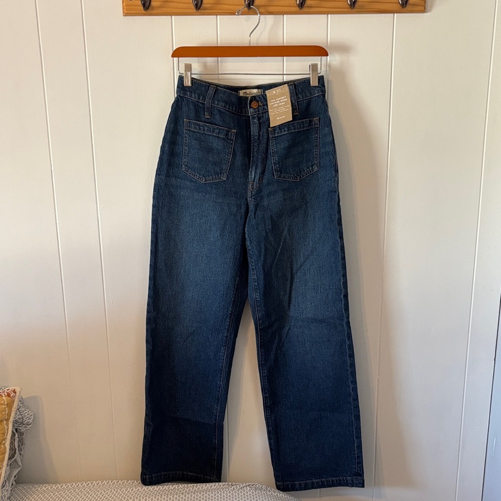 Madewell perfect vintage wide leg Jeans